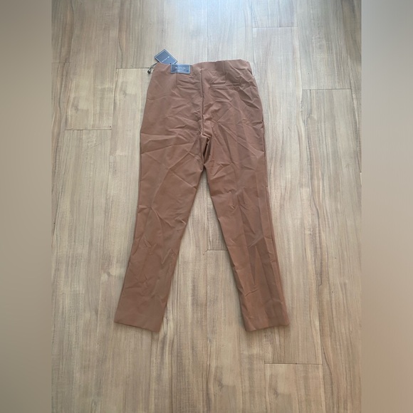 J&L Atelier Stretch Pants – Size S | Comfortable Work & Night Out Pants, Brown - Picture 2 of 3